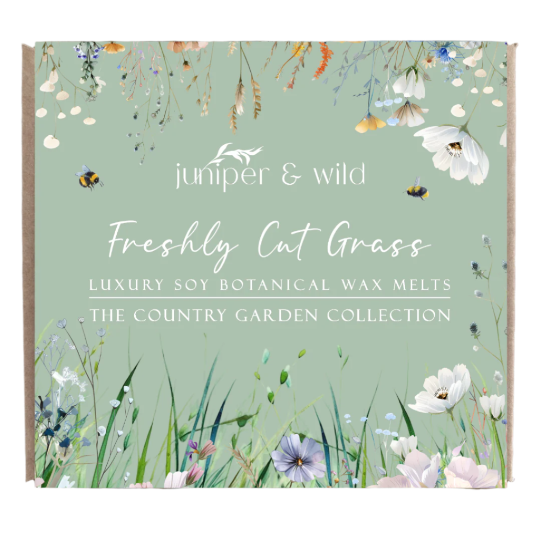Freshly Cut Grass - Handmade Soy Botanical Wax Melts | Vegan Friendly & Cruelty Free