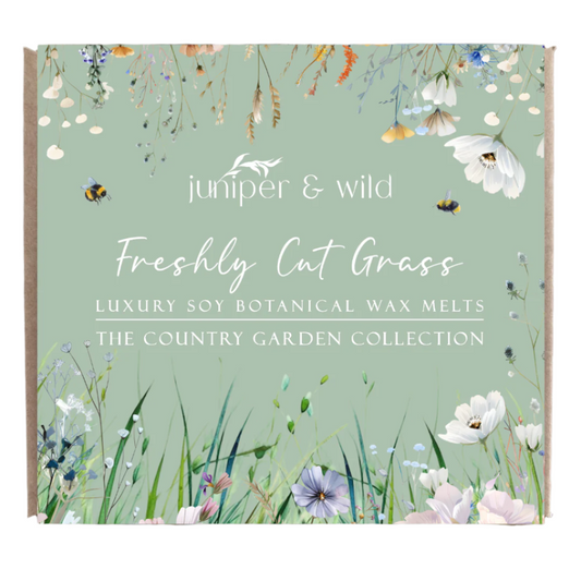 Freshly Cut Grass - Handmade Soy Botanical Wax Melts | Vegan Friendly & Cruelty Free