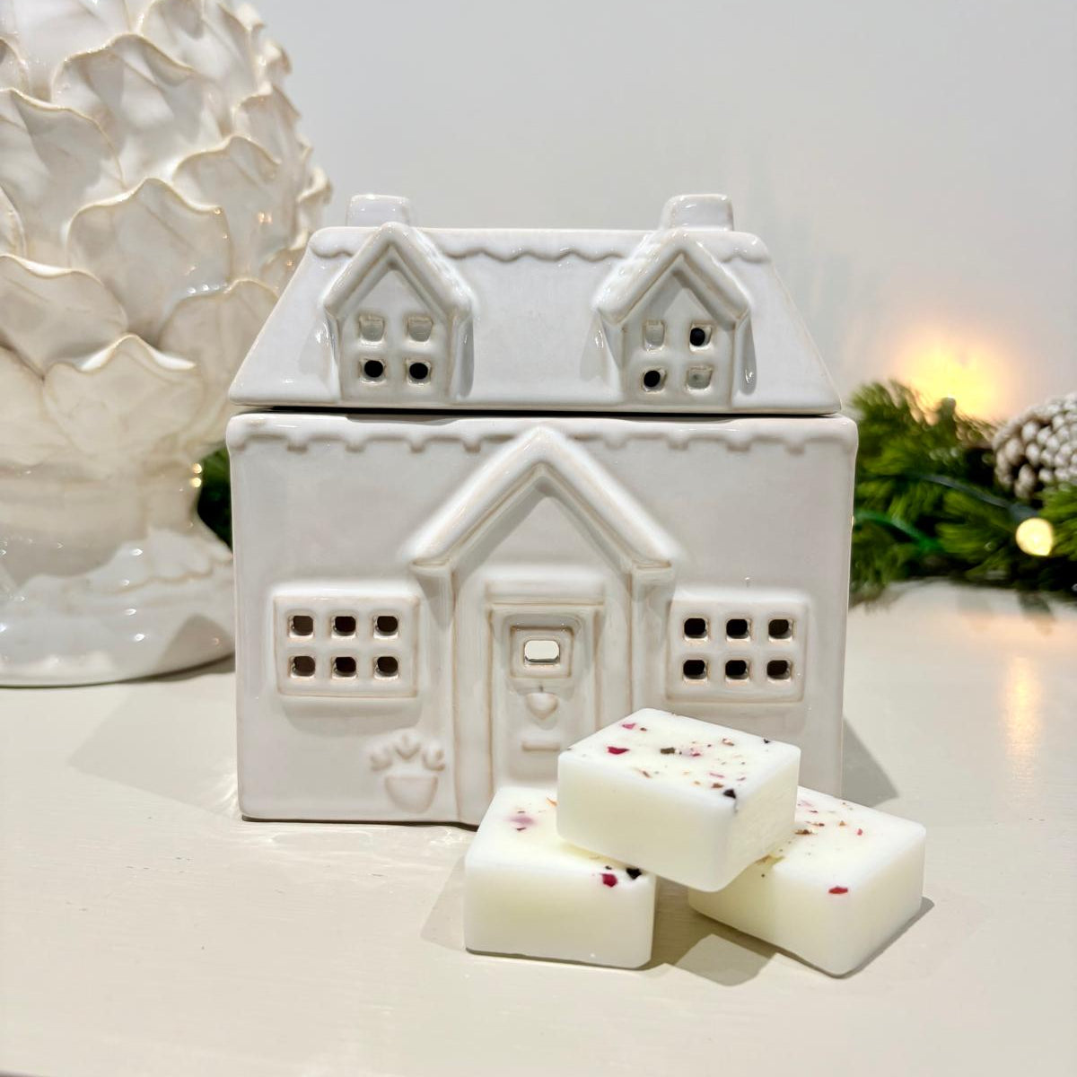 Ceramic House Wax Melt Burner