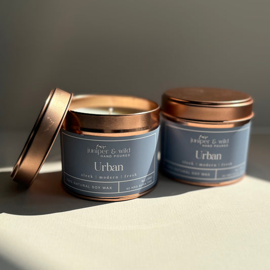 Urban Scented Candle Tin
