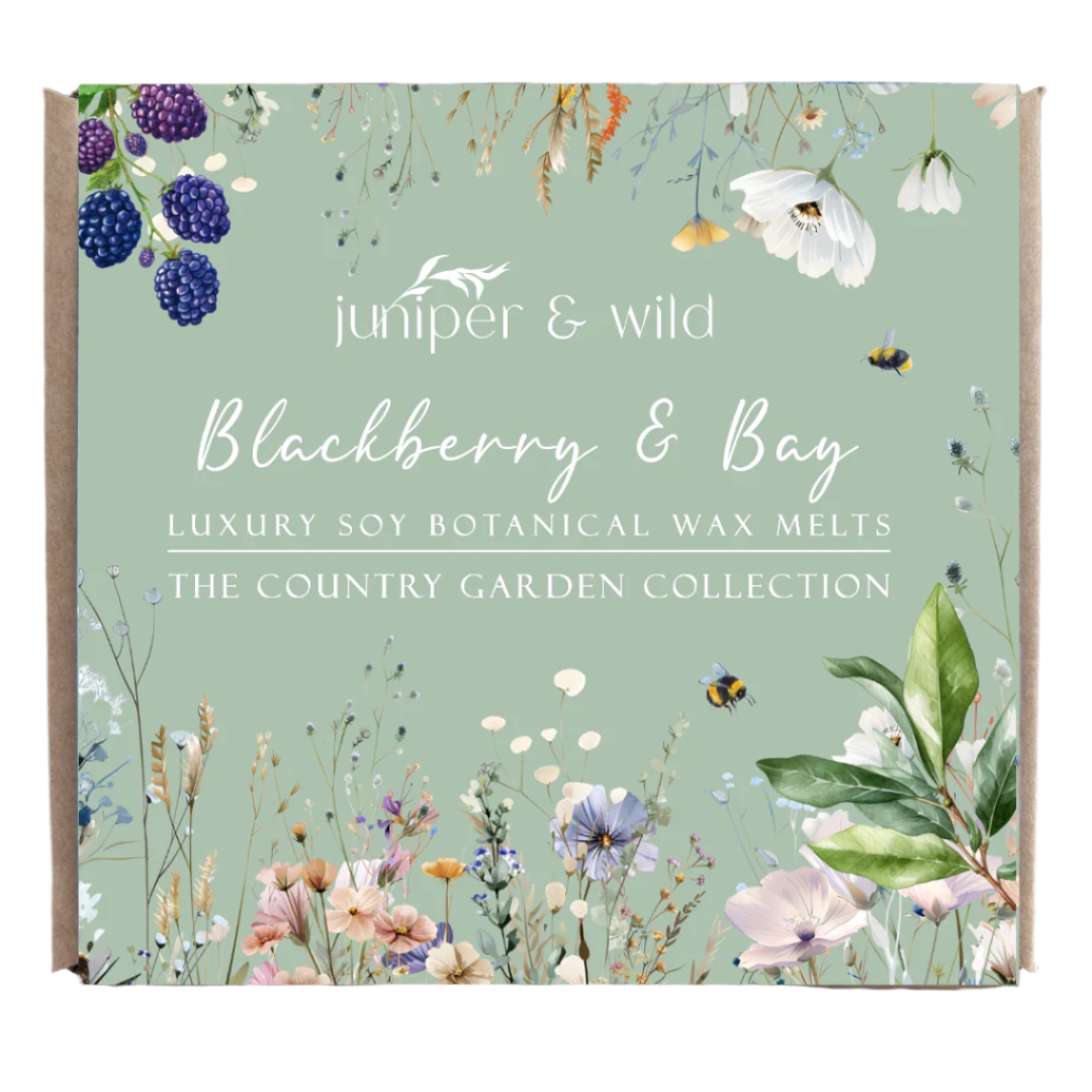 Blackberry & Bay  - Handmade Soy Botanical Wax Melts | Vegan Friendly & Cruelty Free | Wax Melt Gift