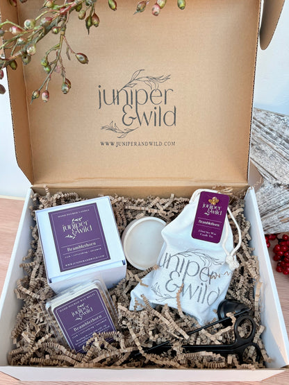 Candle Lover Gift Box | Hand Poured Soy Wax Candle | Vegan