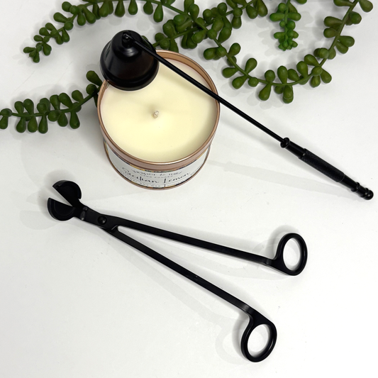Candle Accessories - Wick Trimmer & Snuffer Set