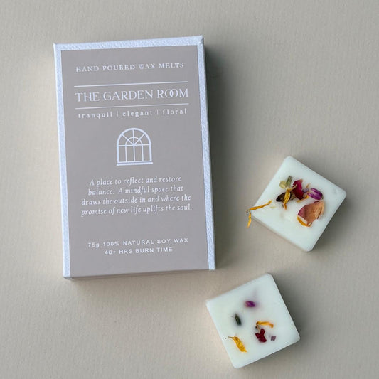 The Garden Room | Natural Soy Home Fragranced Wax Melts with No Nasties