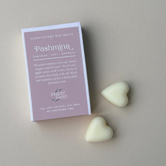 Pashmina Soy Wax Melts – Hand-Poured Natural Wax Melts for Long-Lasting Home Fragrance